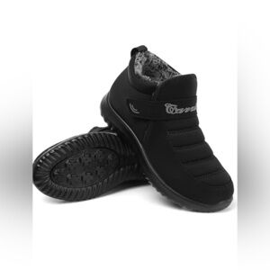 SHIBEVER Slip on Fur Boot for Women